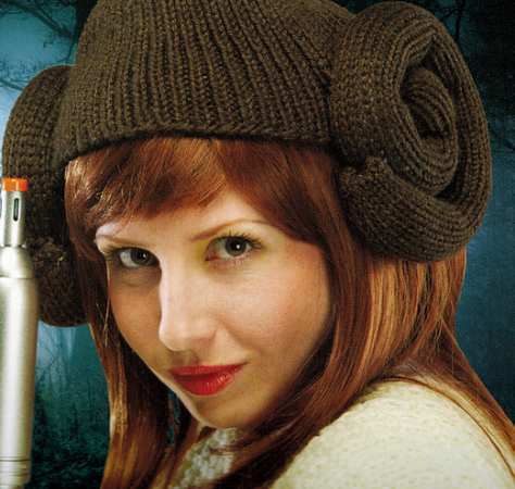 Feeling geeky? Knit up the Space Princess Hat. There are 3 versions.